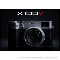 富士（FUJIFILM）X100V 数码相机 旁轴 2610万像素 人文扫街 银色