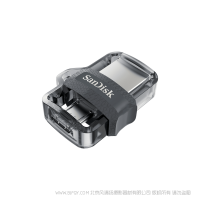 【停产】闪迪 SDDD3-256G-Z46 至尊高速酷捷OTG 256G USB3.0闪存盘16G双接口电脑安卓手机两用U盘