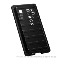 西部数据 西数 WDBA3S0020BBK-CESN 2TB 游戏固态 USB-C 3.2 Gen2  WD_BLACK P50 Game Drive SSD  NVMe