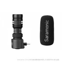 枫笛 Saramonic SmartMic+Di 便携式指向麦克风 适配Lightning接口苹果设备 vlog麦克风 唱吧