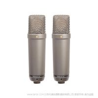 罗德 RODE NT1-A Matched Pair  1" 超低噪音心形指向电容话筒（对装） NT1A双话筒套包