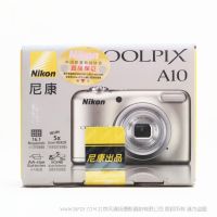 尼康 COOLPIX A10 新款家用便携小DC 5倍变焦 1614万像素  AA电池