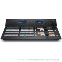 BMD ATEM 2 M/E Advanced Panel  20 M/E型号配有两个M/E列，每列提供20个输入按钮，以及两个独立的系统控制LCD