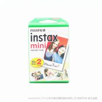 富士 FUJIFILM INSTAX MINI 10X2 sheets packs  白边双包装（20张） hava fun 拍立得 3寸相纸 双包 相纸 