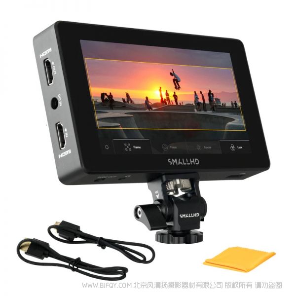 smallhd Action 5 16-0590  具有日光可见度的 5 英寸触摸屏显示器 高亮