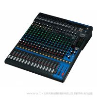 雅马哈 YAMAHA MG20XU 模拟调音台 20通道调音台：16个话筒 / 20 个线路输入 (12 个单声道 + 4 个立体声) / 4 编组母线 + 1 立体声母线 / 4 AUX (包括 FX)