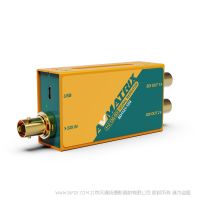 迈拓斯 avmatrix 1x2 12G-SDI信号分配器-SD1121-12G SDI均衡和时钟恢复 