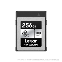 雷克沙 Lexar® Professional CFexpress™ Type B 存储卡SILVER系列 LCXEXSL256G-RNENC 