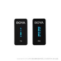 BOYA 博雅 BY-XM6-S1 2.4GHz双通道无线麦克风系统 3.5口  TRS 一拖一 1V1