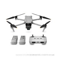 大疆 DJI Air 3 畅飞套装（普通遥控器）无人机 双 4800 万像素拍照 双 4K/60fps HDR 视频 DJI O4 20 公里高清图传