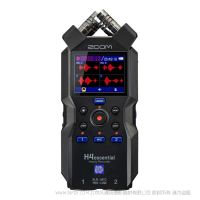 ZOOM H4essential 32 位浮点录音 4 轨同步 32 位浮点录音和内置 XY 立体声麦克风